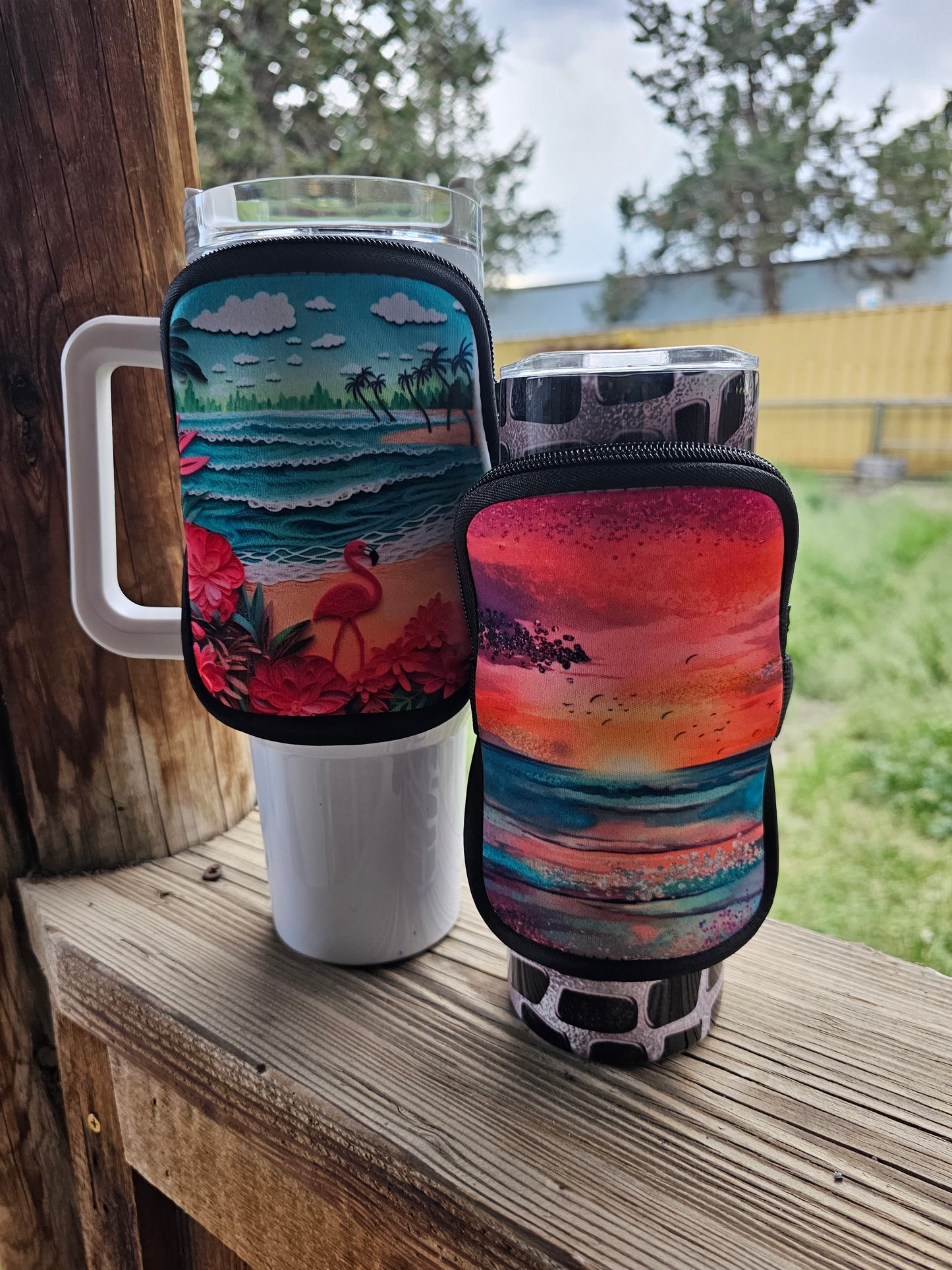 Tumbler Pouch v. 1 | Fits 20 oz - 40 oz | Sublimation Neoprene | Volume Pricing