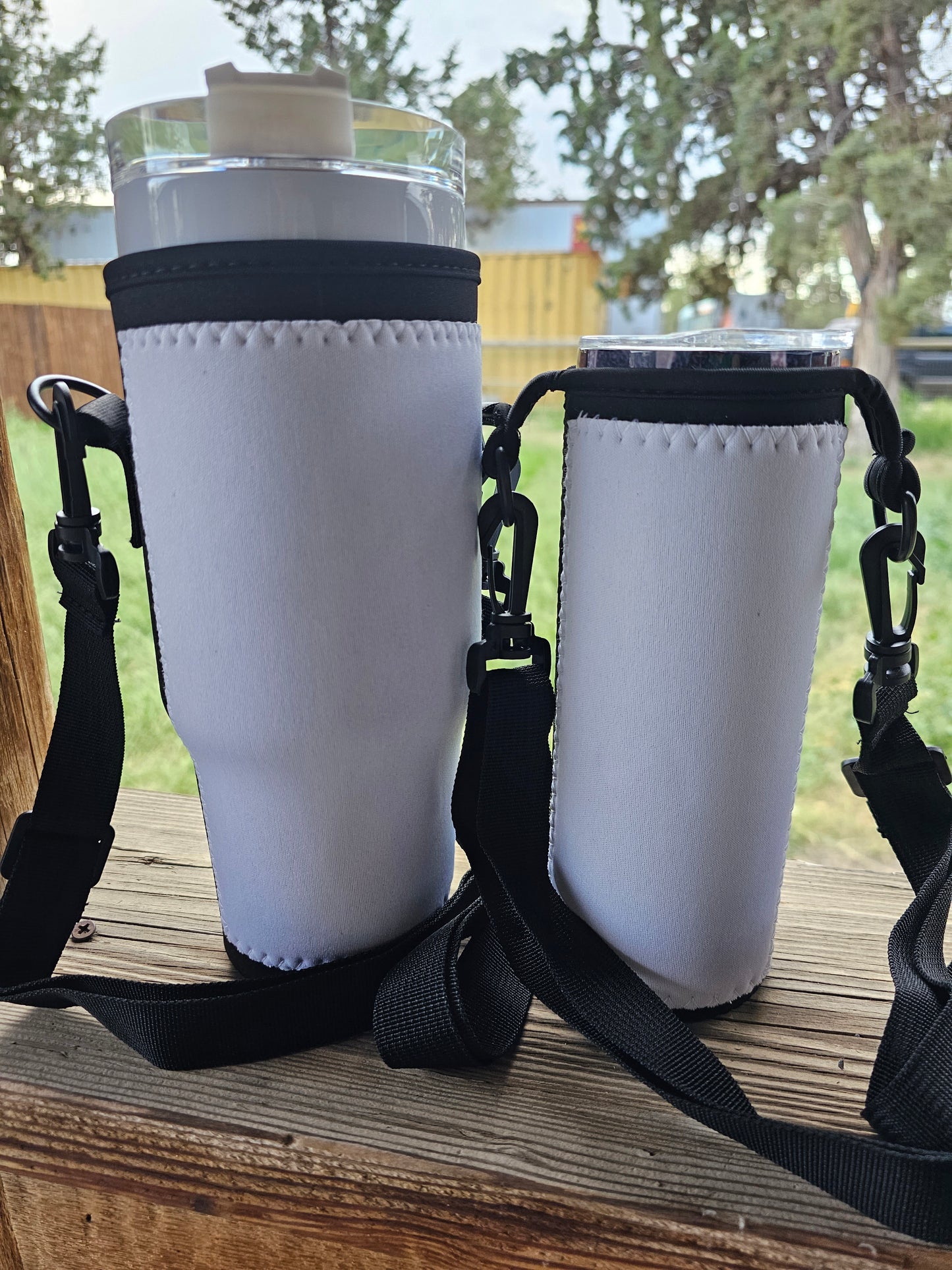 Tumbler Carrier | 20 oz and 40 oz | Sublimation Neoprene | Volume Pricing