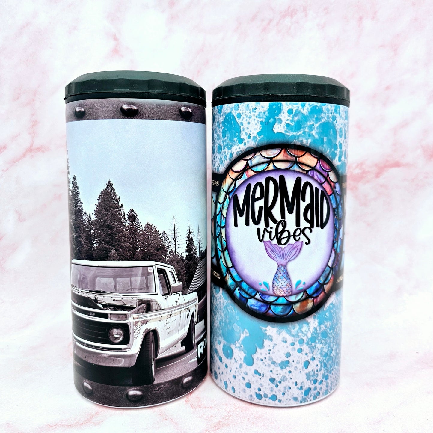 Quad Cooler | 4-in-1 with Bottle Opener | Sublimation Glossy and Matte | Volume Pricing