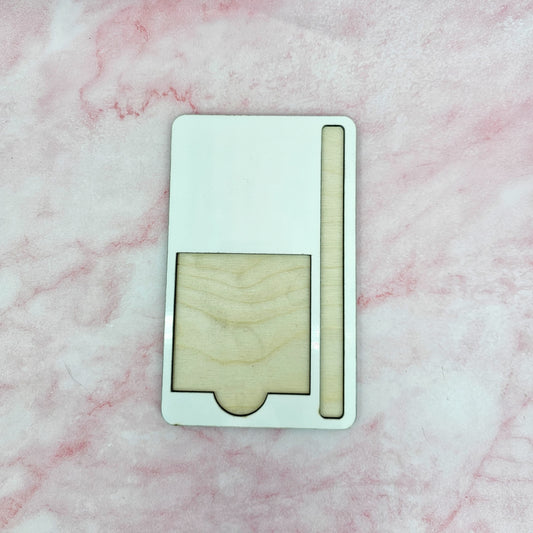 Sticky Note and Pen Holder | Desk Accessory | Sublimation *Made to Order*