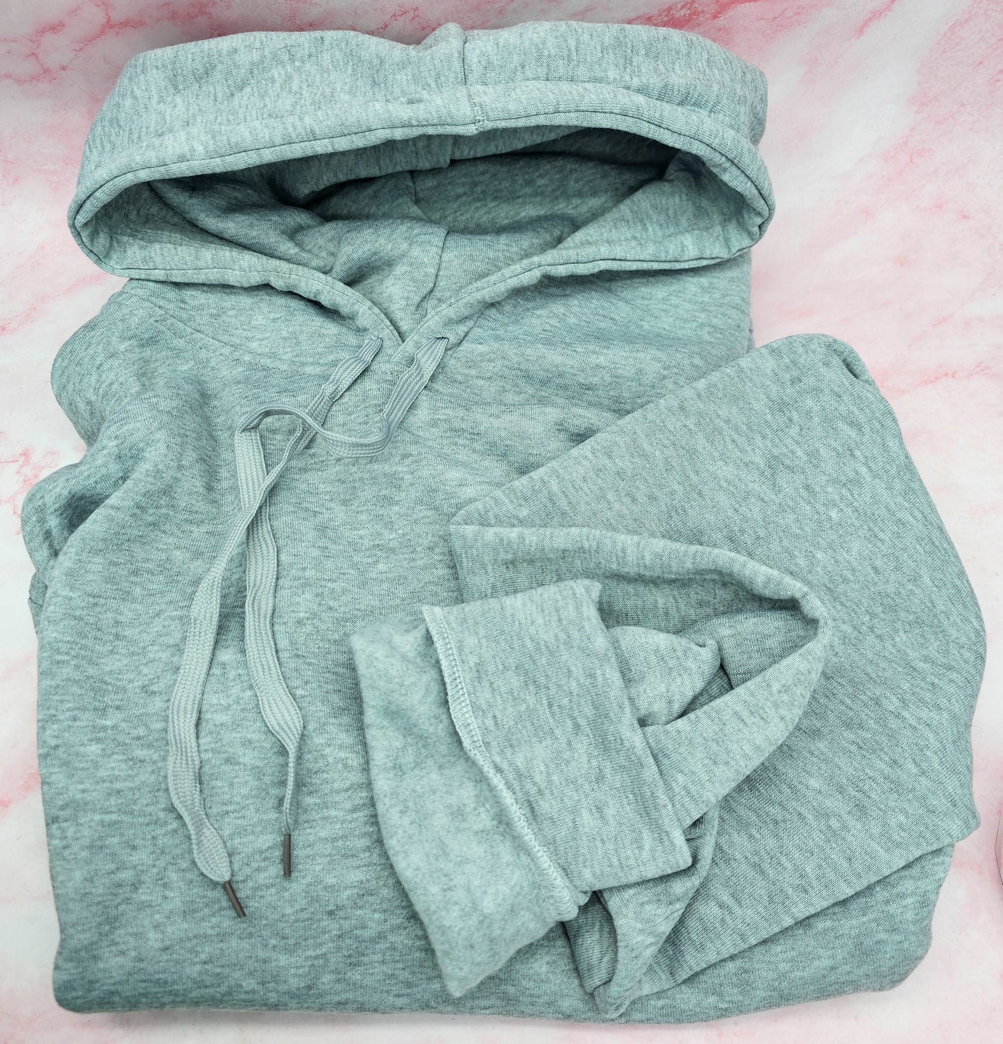 Gray Adult Hooded Sweatshirts | Polyester | Sublimation