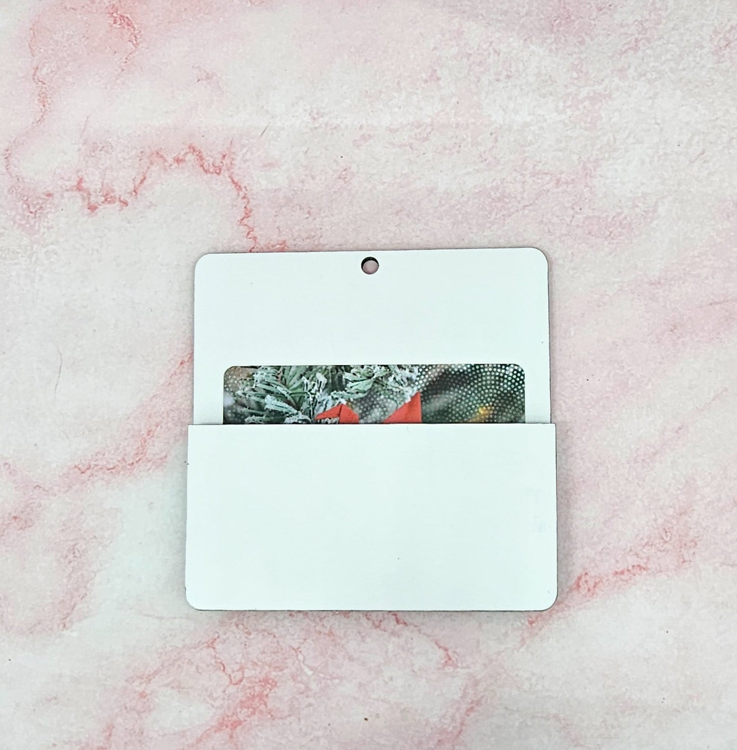 Square Gift Card Kit | Christmas Ornament | Triple Layer | Sublimation MDF *Made to Order*