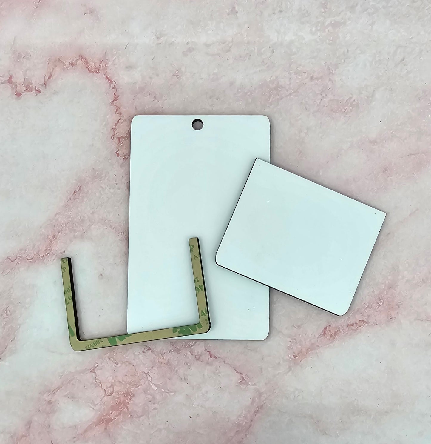 Rectangle Gift Card Kit | Christmas Ornament | Triple Layer | Sublimation MDF *Made to Order*