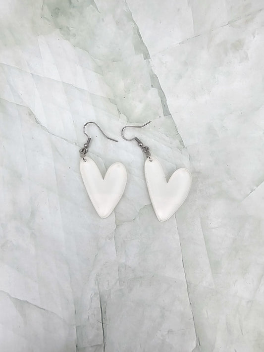 Sublimation Acrylic Earrings - Heart Shape
