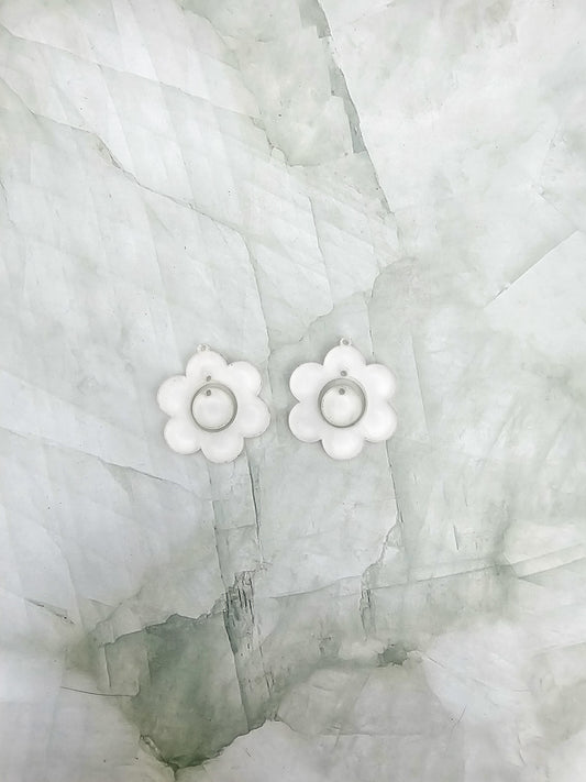 Sublimation Acrylic Earrings - Flower Shape