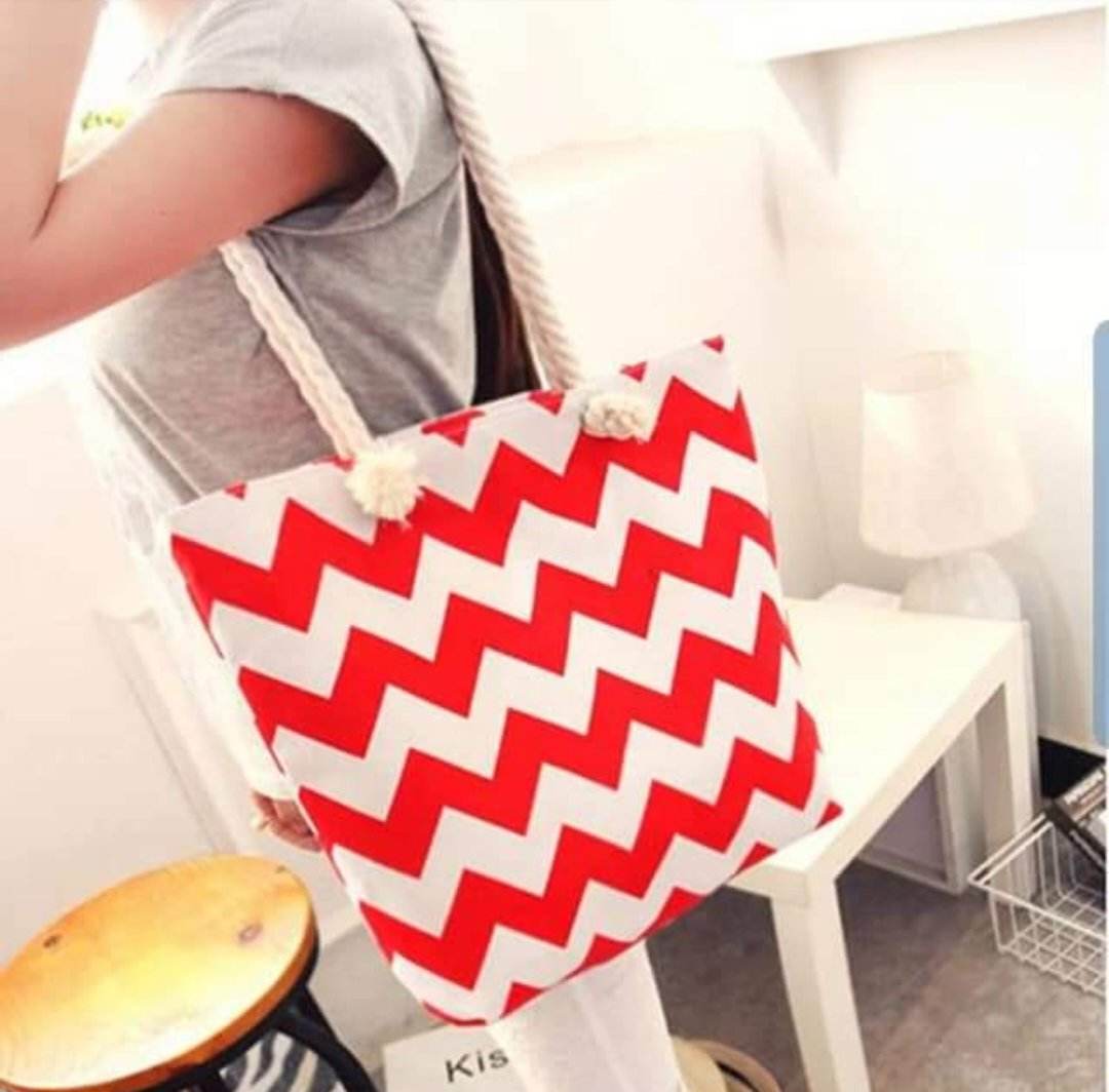 Cotton Canvas Tote Bag with Rope Handles | NOT for Sublimation