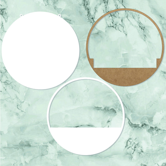 Interchangeable Sign Door Hanger | PNW Project Kit | Sublimation | *Made to Order*