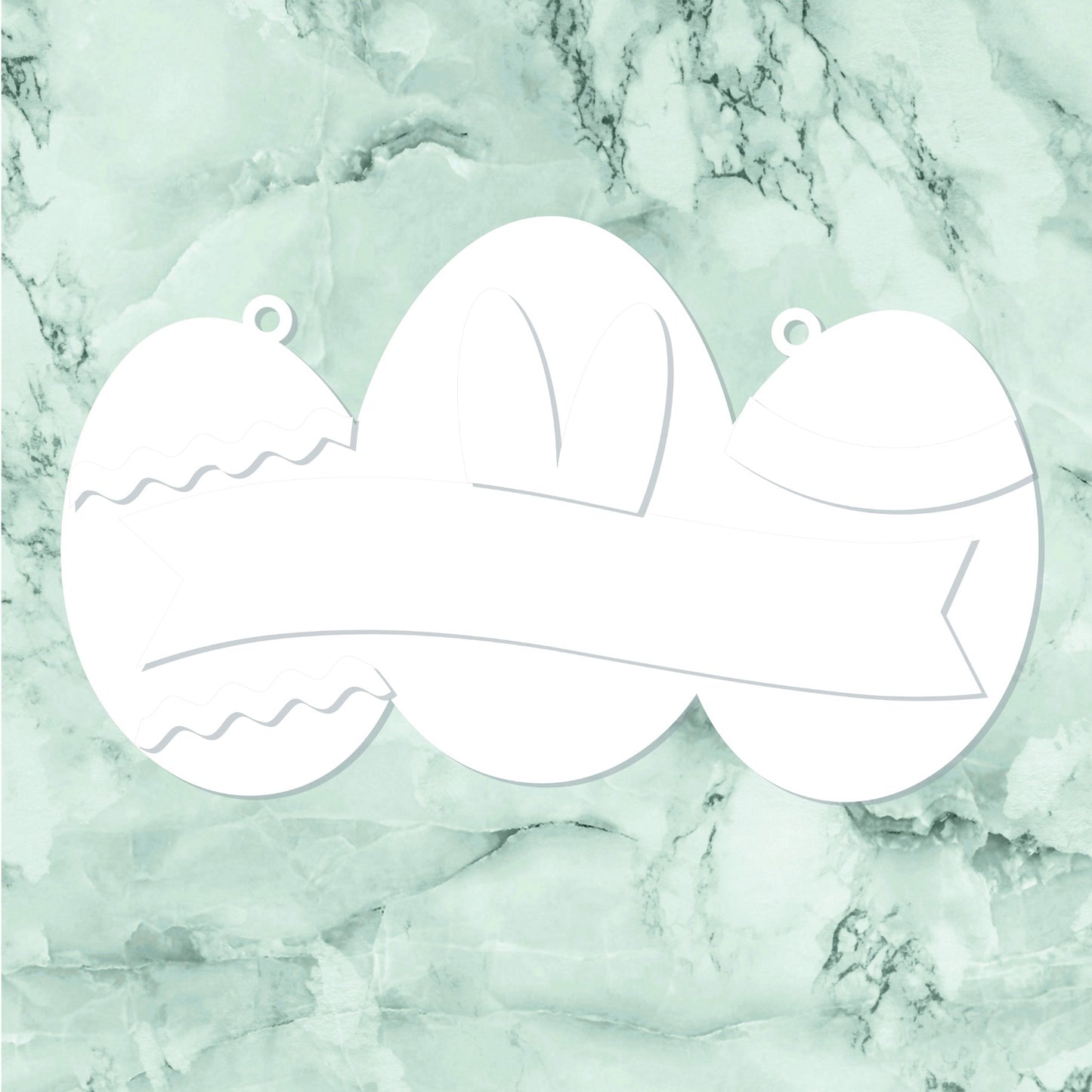 Easter Egg Door Hanger | PNW Project Kit | Sublimation | *Made to Order*