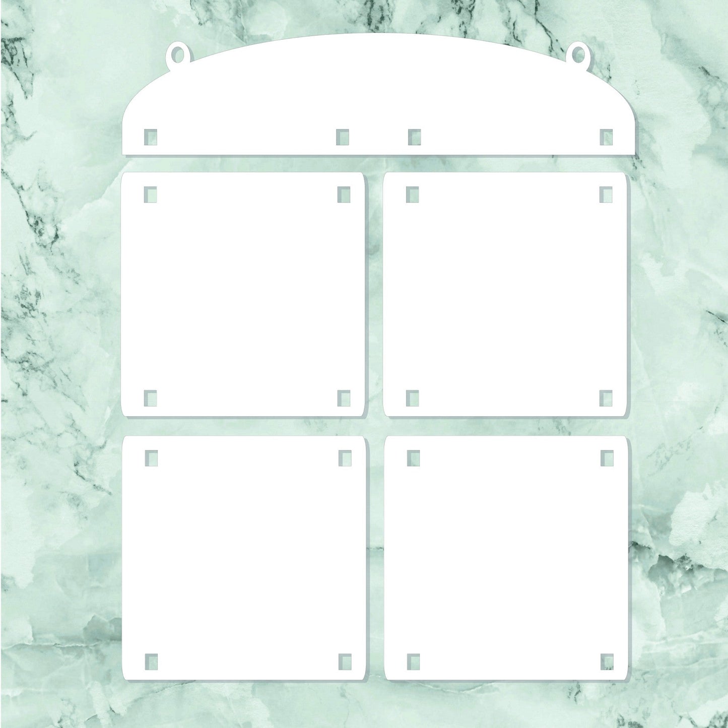 Interchangeable Hanging Sign Additional Shapes | PNW Project Kit | Sublimation | *Made to Order*