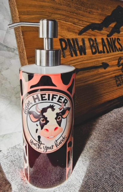 18oz Soap Dispenser | Sublimation