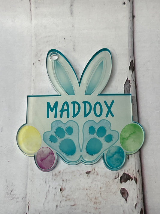 Acrylic Easter Tag | Sublimation | *Made to Order*
