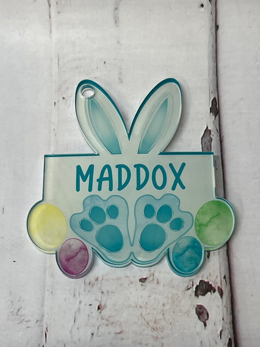 Acrylic Easter Tag | Sublimation | *Made to Order*