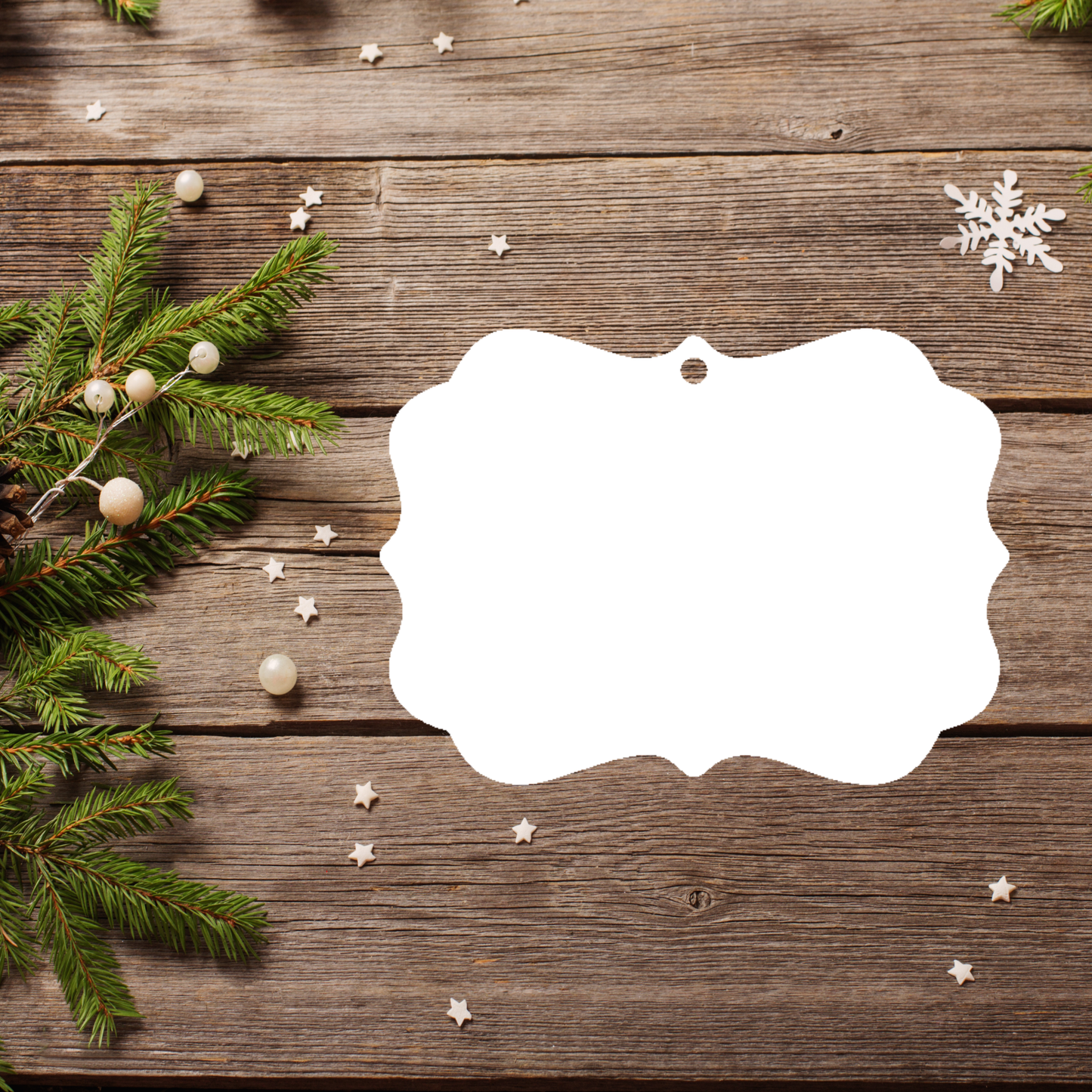 Benelux | Christmas Ornament | Single Layer | Sublimation MDF *Made to Order*
