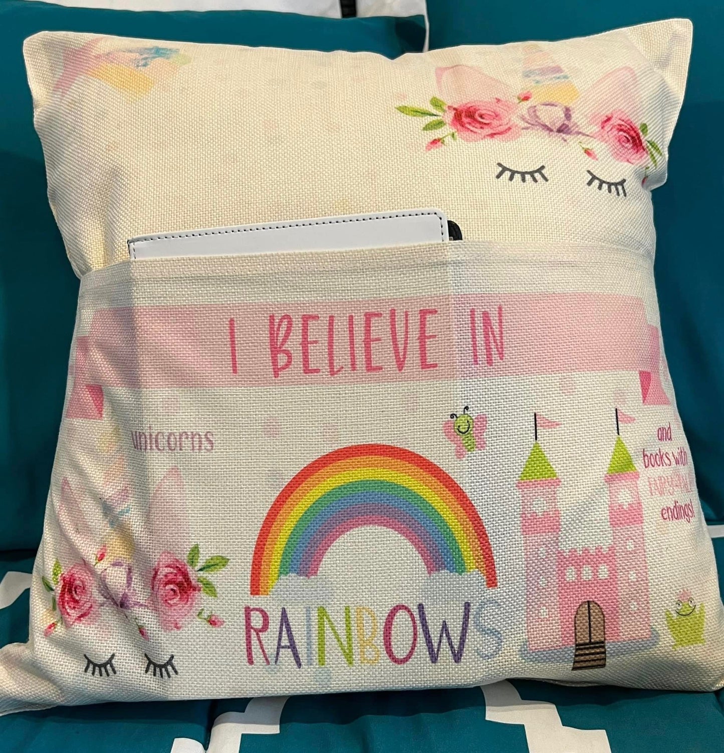 Pocket Pillow Case | Sublimation Linen