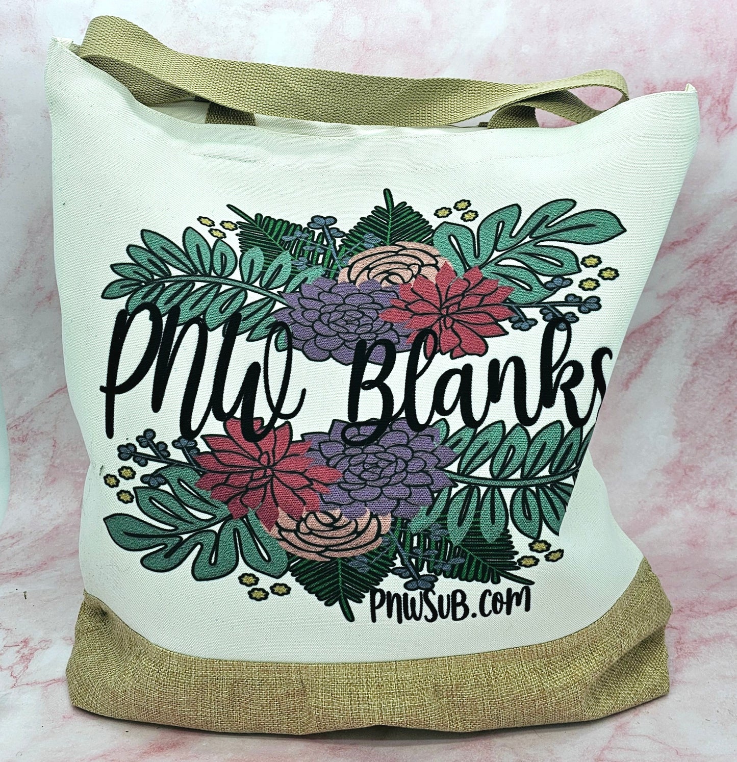 Canvas and Linen Tote Bag | Sublimation