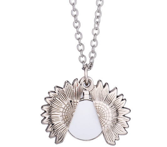 Sunflower Locket | Sublimation | Necklace