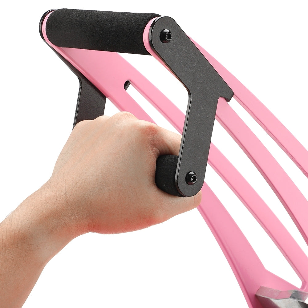 Cascadia Pro Heat Press | Flat Press with Hybrid Auto-Open | Pink