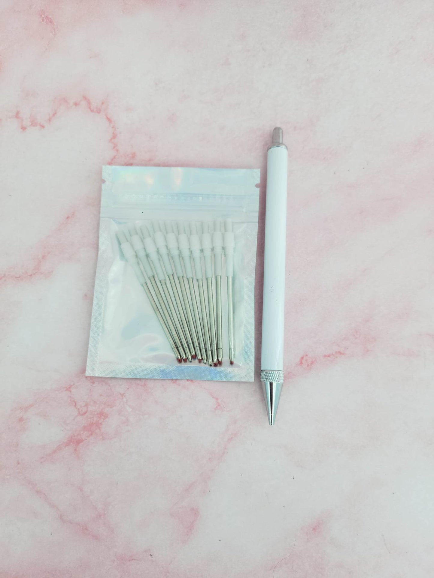 Pen Refills | 10 Pack | Metal & Snowglobe Pens
