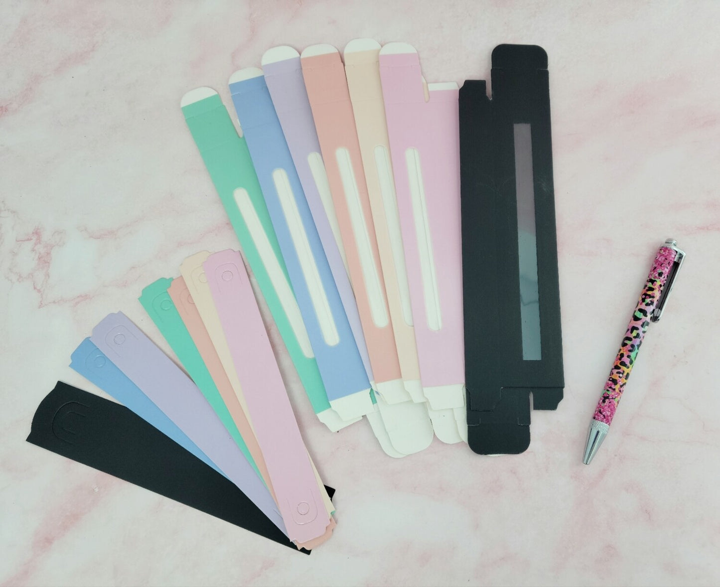 Pen Boxes | 10 Pack | Black, Color, Holographic