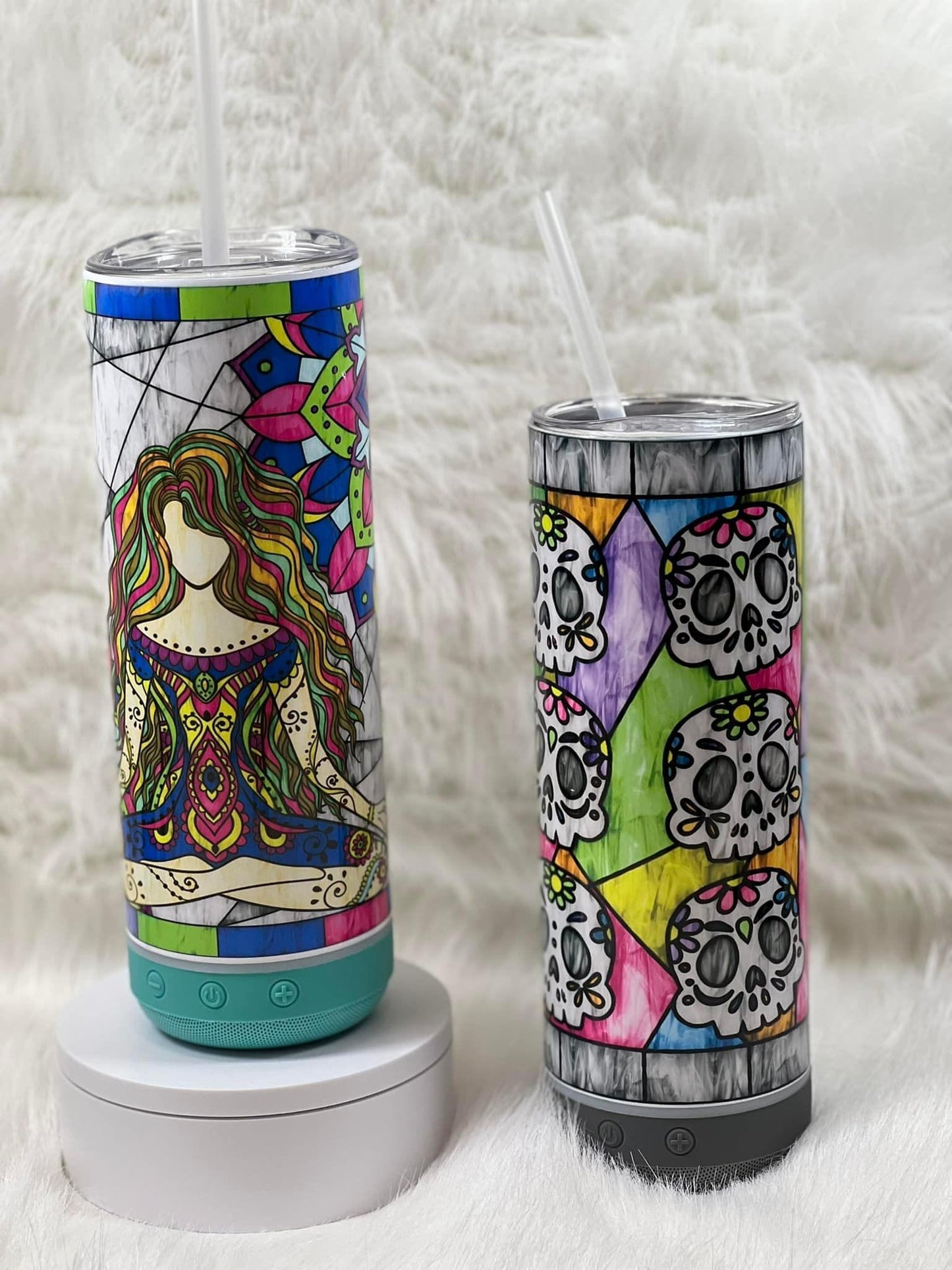 20oz Bluetooth Speaker Tumbler | 7 Colors | Sublimation | Volume Pricing
