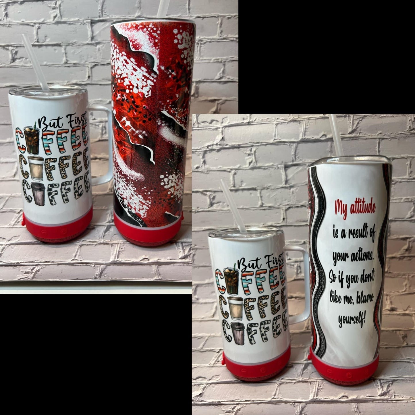 20oz Bluetooth Speaker Tumbler | 7 Colors | Sublimation | Volume Pricing