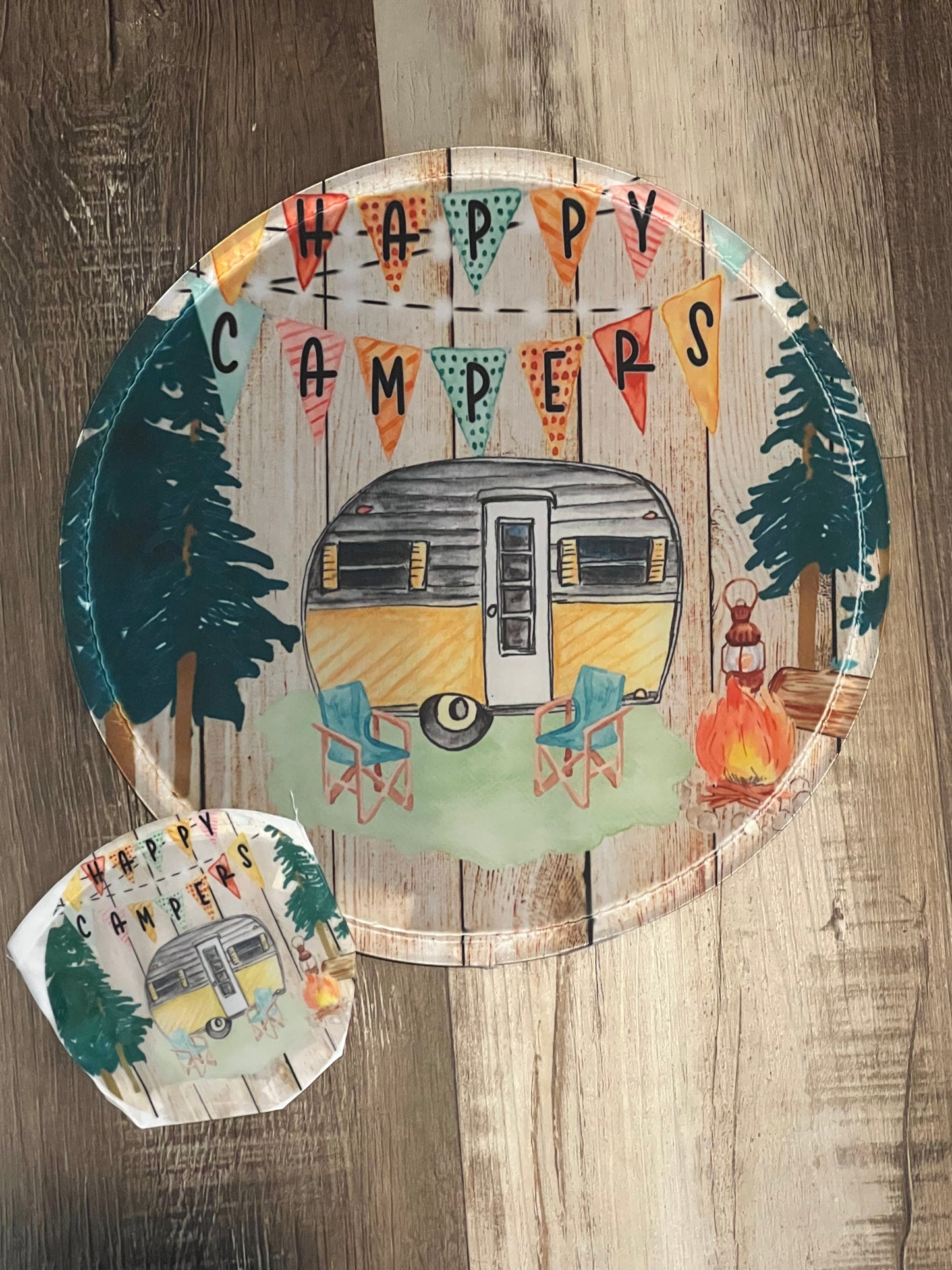 Round Sublimation Fan | 5 Pack | Ships from TN