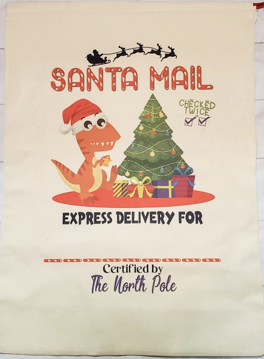 Santa Sack | Sublimation | Polyester Linen