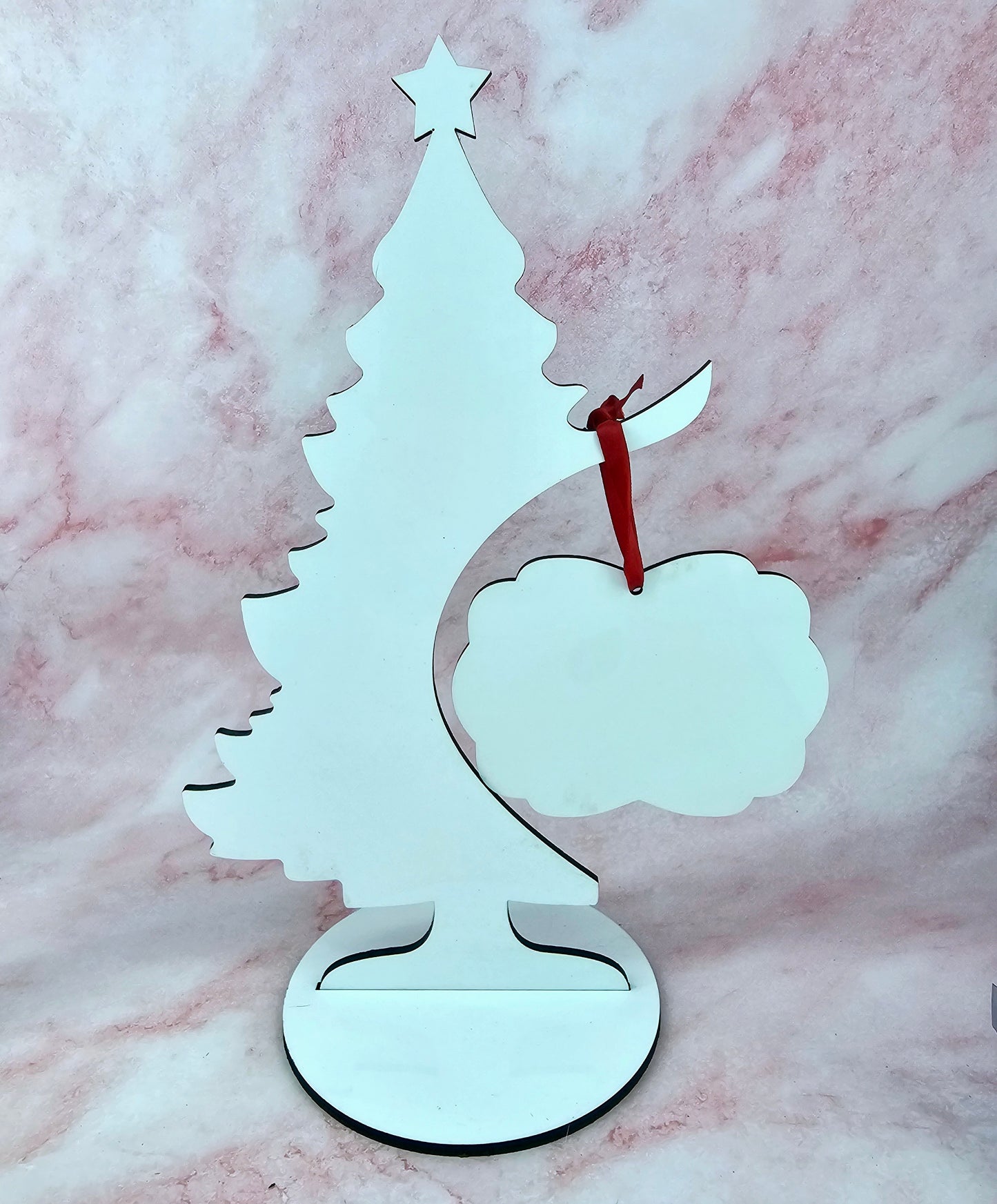 Christmas Tree Ornament Stand | Display | Sublimation MDF *Made to Order*