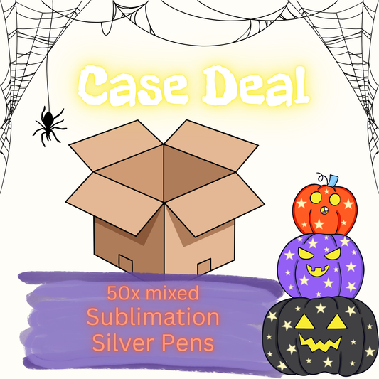 Case Deal: 50x Sublimation Rose Gold Pens - Mixed Style- FREE SHIPPING