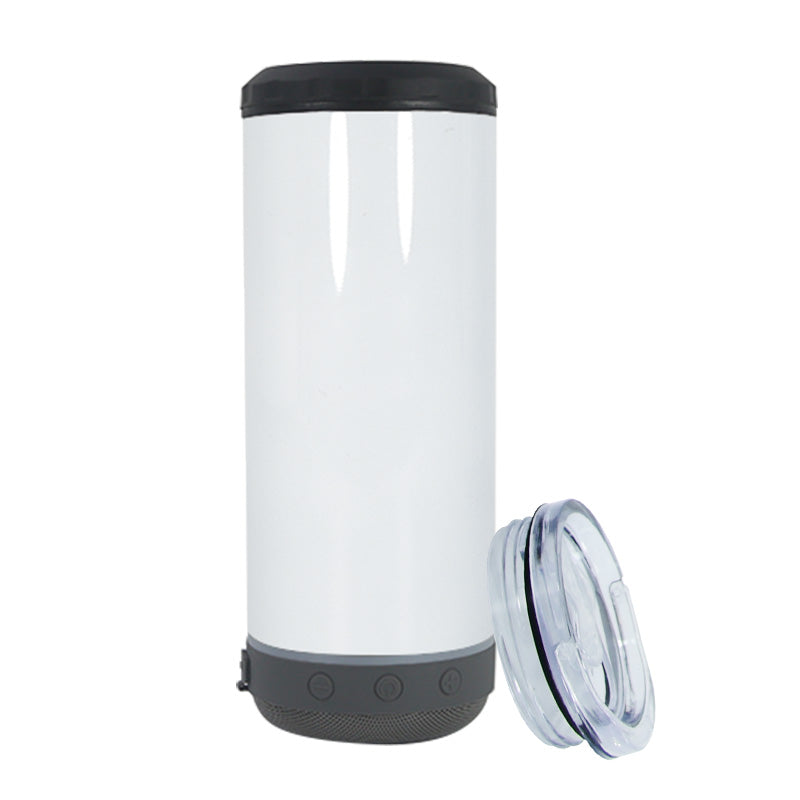 Quad Cooler Bluetooth Speaker Tumbler | 4 in 1 Speaker | 5 Colors | Sublimation | Volume Pricing