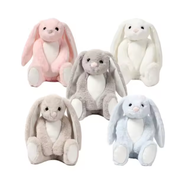 Plush Bunny | Sublimation | Embroidery | HTV | Easter | Pre-Order