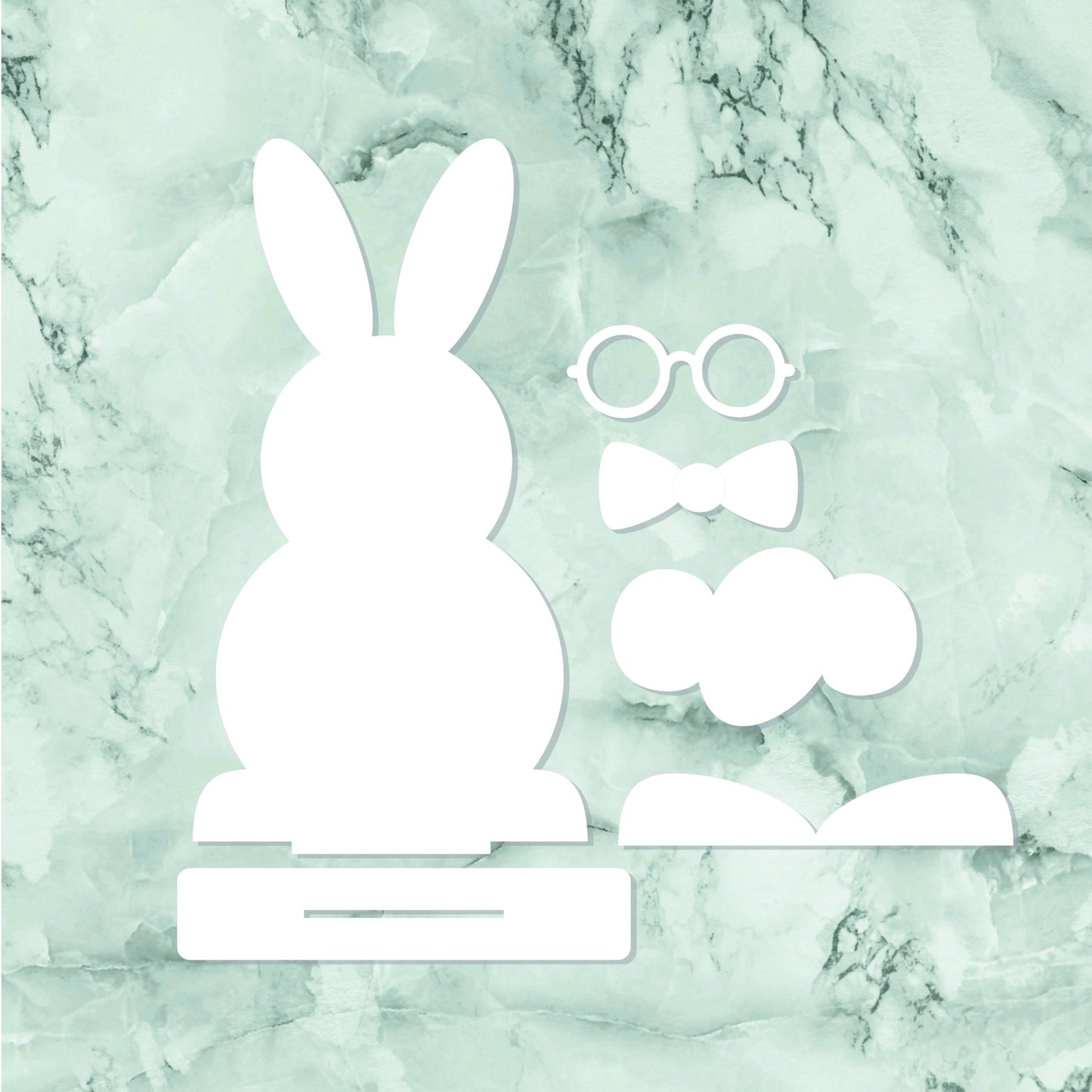Easter Bunny Shelf Sitter | PNW Project Kit | Sublimation | *Made to Order*