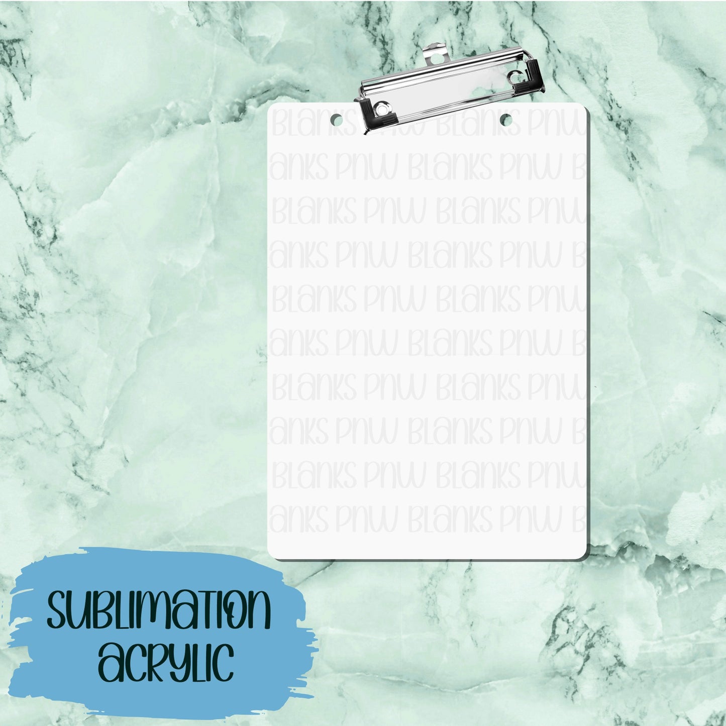 Acrylic Clipboard | Sublimation | *Made to Order*