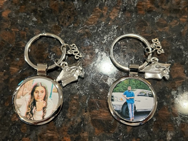Graduation Keychain | Sublimation | Ships from TN | Volume Pricing